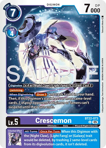 Crescemon — Booster CYBER EDEN [BT-22] BT22-073