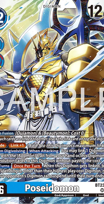 Poseidomon — Booster HACKERS' SLUMBER [BT-23] BT23-024