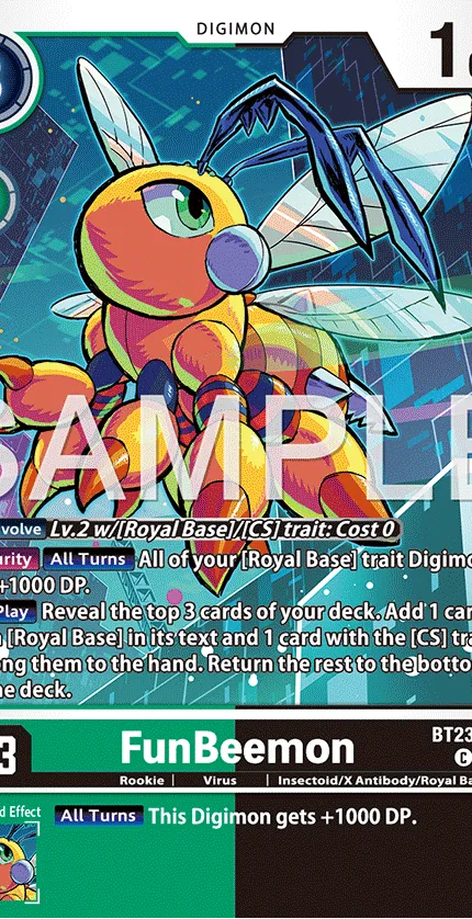 FunBeemon — Booster HACKERS' SLUMBER [BT-23] BT23-038