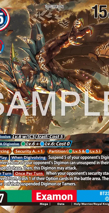 Examon — Booster HACKERS' SLUMBER [BT-23] BT23-047