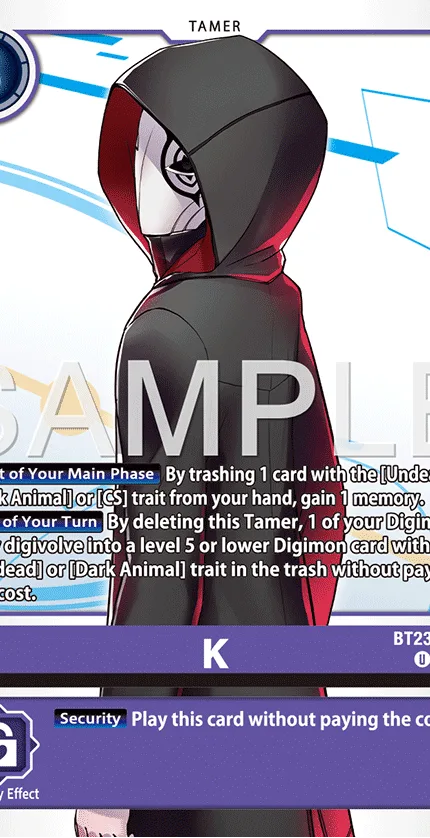 K — Booster HACKERS' SLUMBER [BT-23] BT23-088