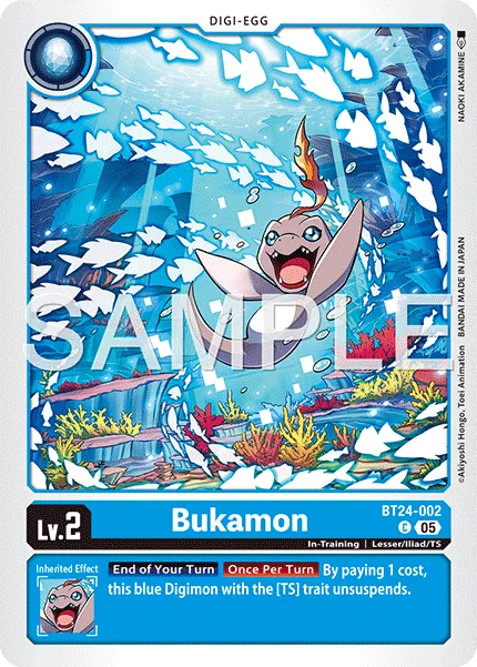 Bukamon — Booster TIME STRANGER [BT-24] BT24-002