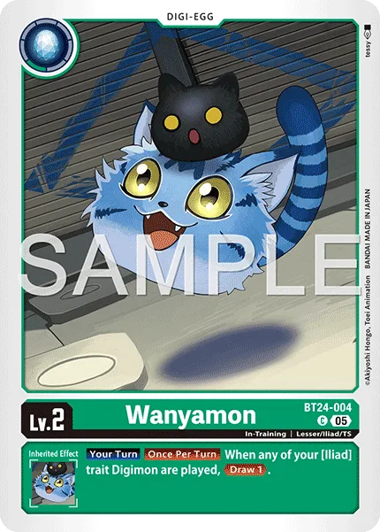 Wanyamon — Booster TIME STRANGER [BT-24] BT24-004