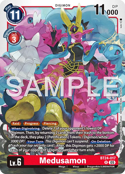Medusamon — Booster TIME STRANGER [BT-24] BT24-017