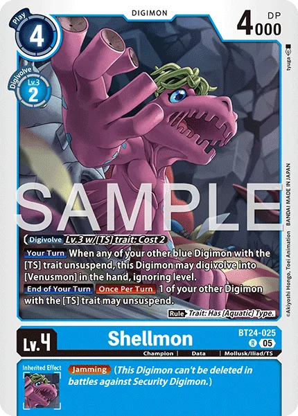 Shellmon — Booster TIME STRANGER [BT-24] BT24-025