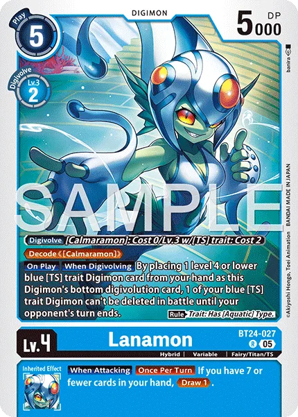 Lanamon — Booster TIME STRANGER [BT-24] BT24-027