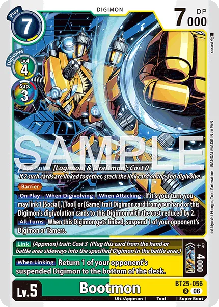 Bootmon — Booster DUAL REVOLUTION [BT-25] BT25-056
