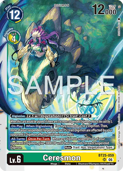 Ceresmon — Booster DUAL REVOLUTION [BT-25] BT25-059