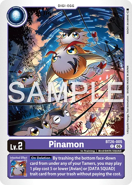 Pinamon — Booster TIMELESS BONDS [BT-26] BT26-005