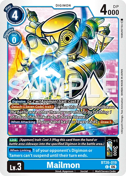 Mailmon — Booster TIMELESS BONDS [BT-26] BT26-019