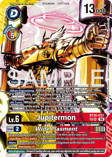 Jupitermon — Booster TIMELESS BONDS [BT-26] BT26-033