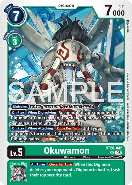 Okuwamon — Booster TIMELESS BONDS [BT-26] BT26-042