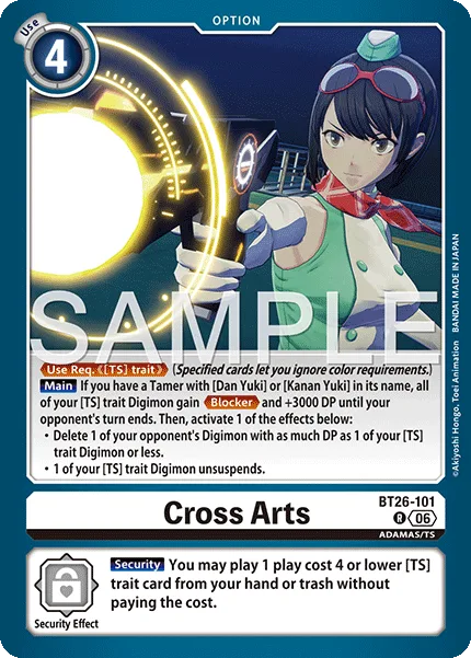 Cross Arts — Booster TIMELESS BONDS [BT-26] BT26-101