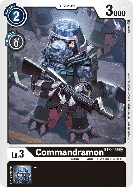 Commandramon — RELEASE SPECIAL BOOSTER Ver.1.5 [BT01-03] BT3-059