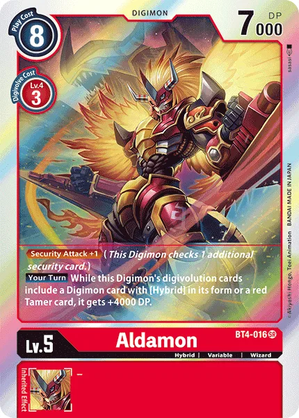 Aldamon — Booster GREAT LEGEND [BT04] BT4-016