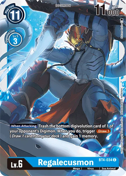 Regalecusmon — Booster GREAT LEGEND [BT04] BT4-034