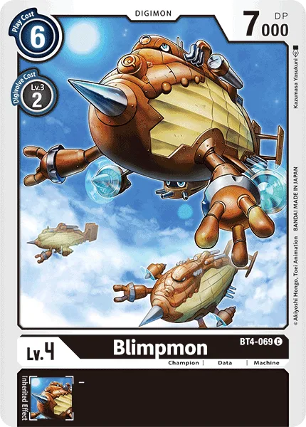 Blimpmon — Booster GREAT LEGEND [BT04] BT4-069