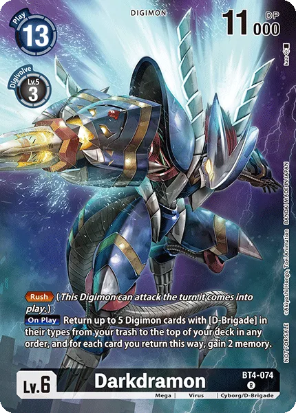 Darkdramon — Store Events BT4-074