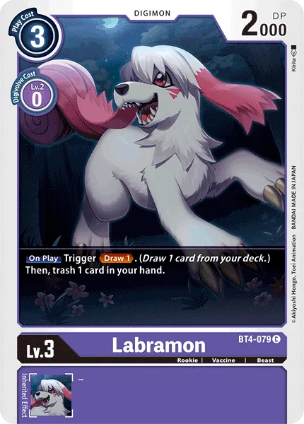 Labramon — Booster GREAT LEGEND [BT04] BT4-079
