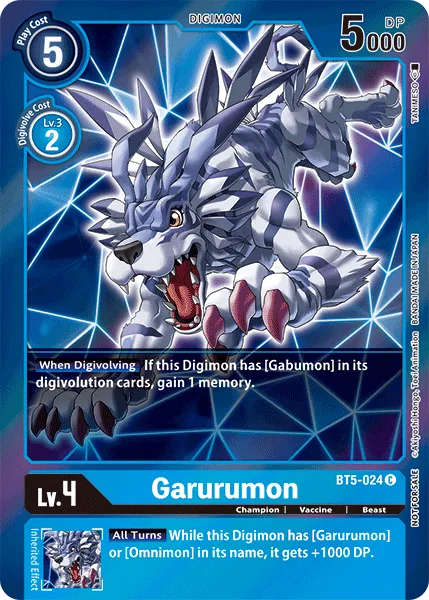 Garurumon — Large-Scale Tournaments BT5-024
