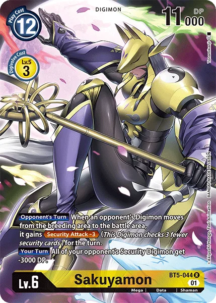 Sakuyamon — Premium Bandai BT5-044
