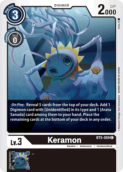 Keramon — Booster BATTLE OF OMNI [BT05] BT5-059
