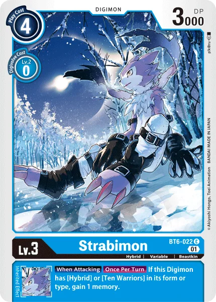 Strabimon — Booster DOUBLE DIAMOND [BT06] BT6-022