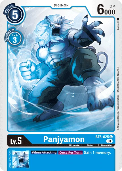 Panjyamon — Booster DOUBLE DIAMOND [BT06] BT6-025
