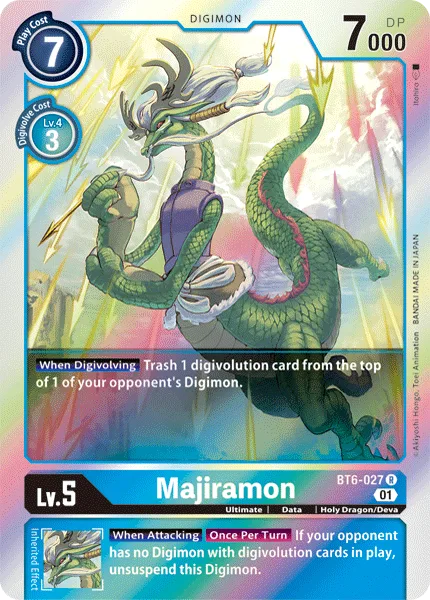 Majiramon — Booster DOUBLE DIAMOND [BT06] BT6-027