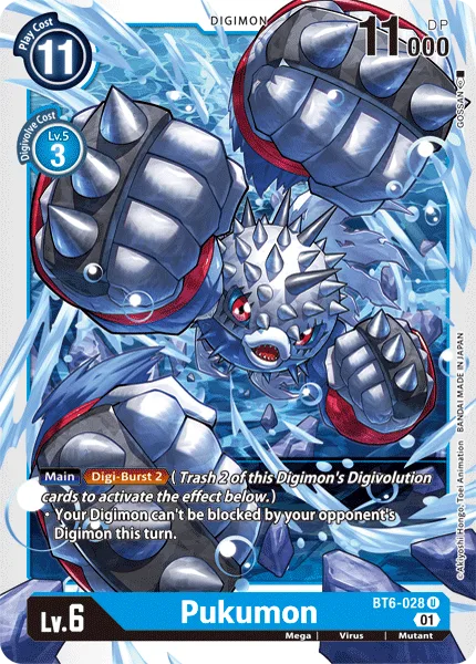 Pukumon — Booster DOUBLE DIAMOND [BT06] BT6-028
