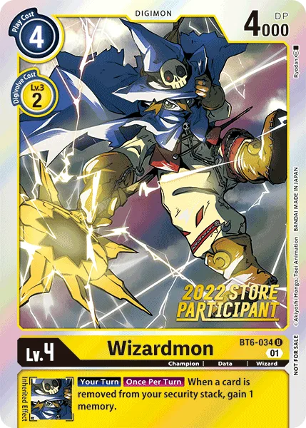 Wizardmon — Store Events BT6-034