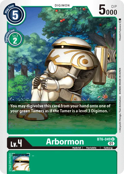 Arbormon — Booster DOUBLE DIAMOND [BT06] BT6-049