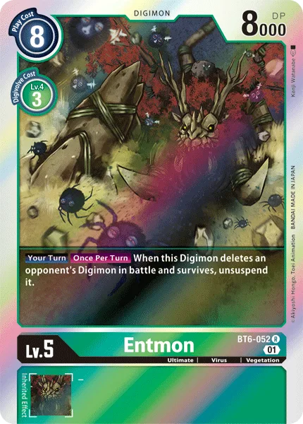 Entmon — Booster DOUBLE DIAMOND [BT06] BT6-052