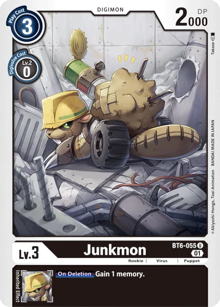 Junkmon — Booster DOUBLE DIAMOND [BT06] BT6-055
