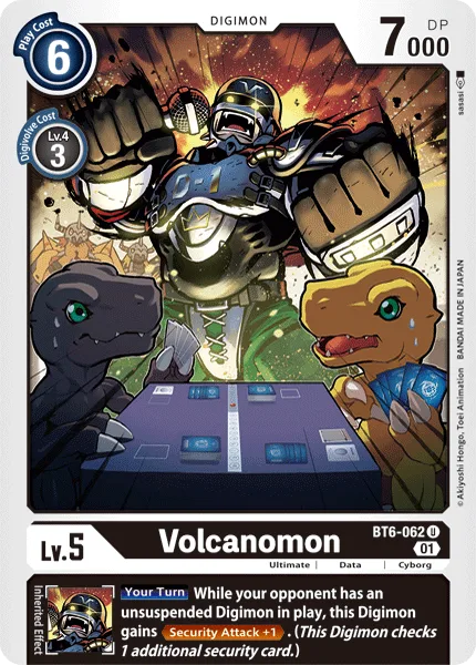 Volcanomon — Booster DOUBLE DIAMOND [BT06] BT6-062