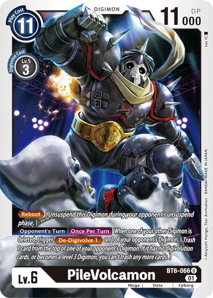 PileVolcamon — Booster DOUBLE DIAMOND [BT06] BT6-066