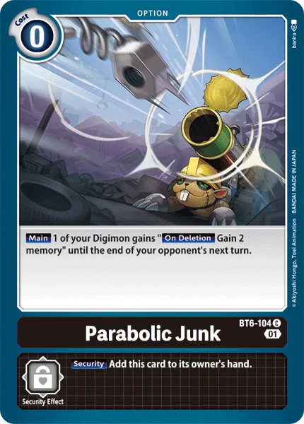 Parabolic Junk — Booster DOUBLE DIAMOND [BT06] BT6-104