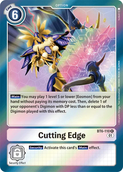 Cutting Edge — Booster DOUBLE DIAMOND [BT06] BT6-110