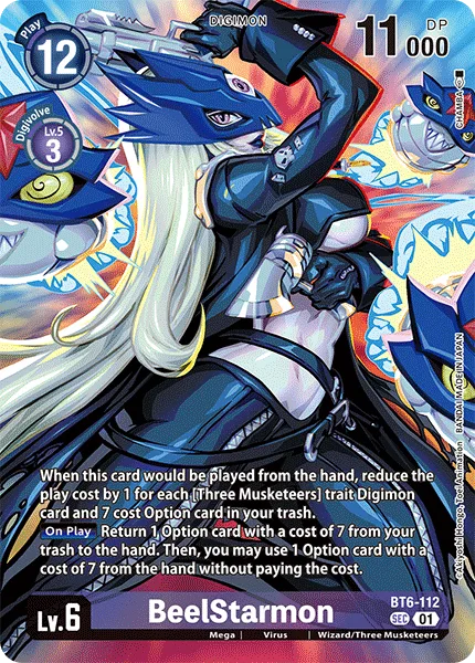 BeelStarmon — Premium Bandai BT6-112