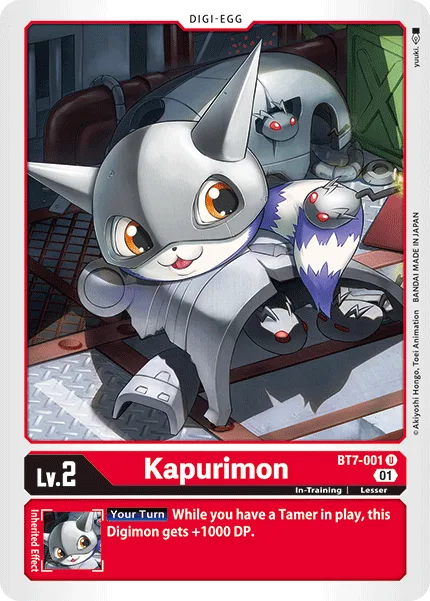 Kapurimon — Booster NEXT ADVENTURE [BT07] BT7-001