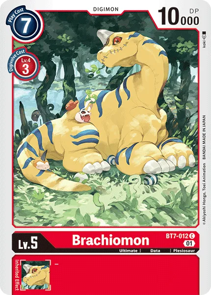 Brachiomon — Booster NEXT ADVENTURE [BT07] BT7-012