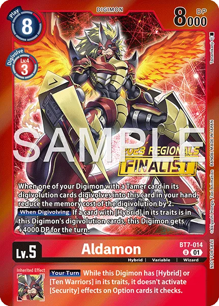 Aldamon — Large-Scale Tournaments BT7-014