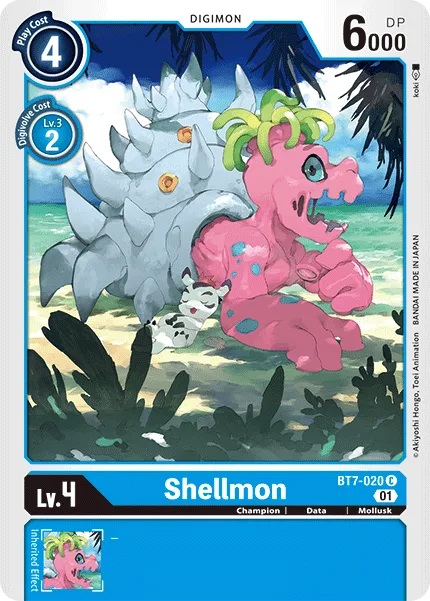 Shellmon — Booster NEXT ADVENTURE [BT07] BT7-020
