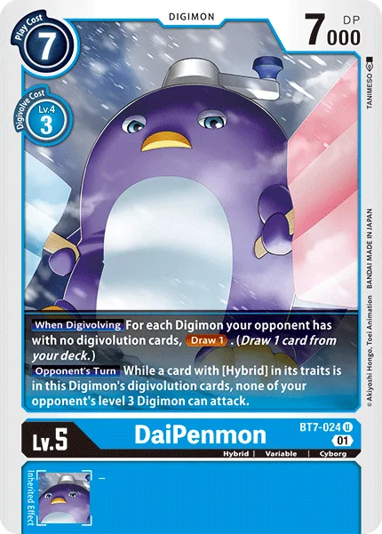 DaiPenmon — Booster NEXT ADVENTURE [BT07] BT7-024