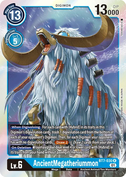 AncientMegatheriummon — Booster NEXT ADVENTURE [BT07] BT7-030