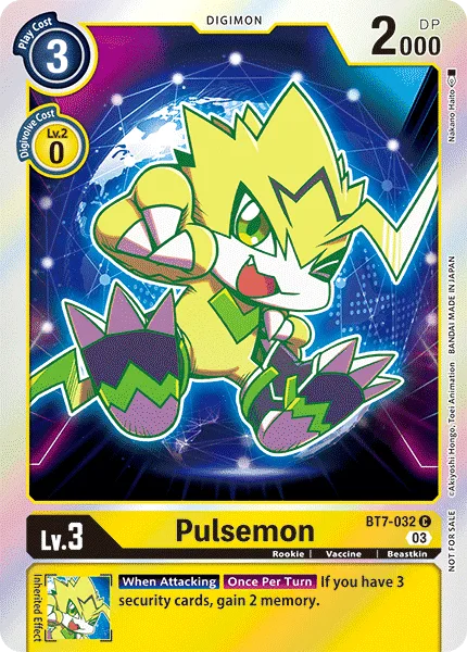 Pulsemon — Store Events BT7-032