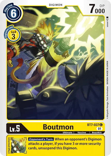 Boutmon — Booster NEXT ADVENTURE [BT07] BT7-037