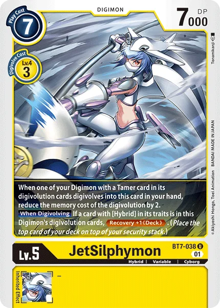 JetSilphymon — Booster NEXT ADVENTURE [BT07] BT7-038
