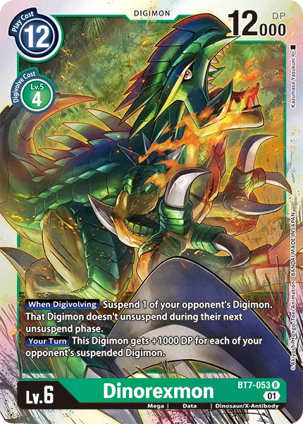 Dinorexmon — Booster NEXT ADVENTURE [BT07] BT7-053