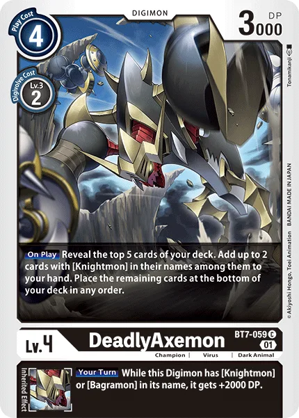 DeadlyAxemon — Booster NEXT ADVENTURE [BT07] BT7-059